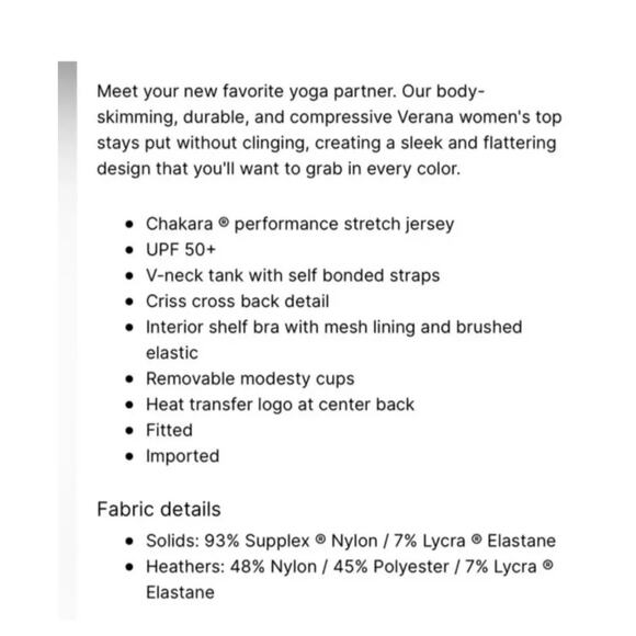 Prana Verana Tank, Size M, V Neck Strappy Back‎ Yoga Top, Green - Picture 3 of 16